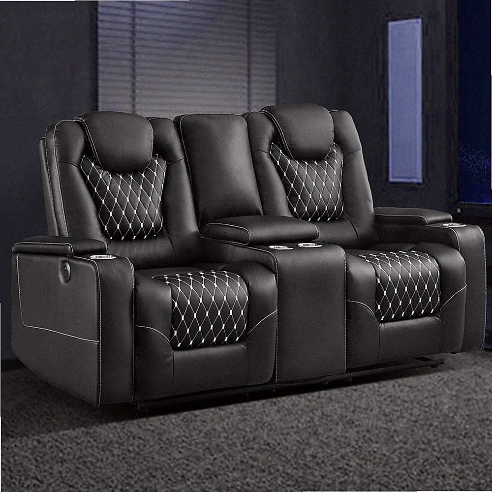 Faux Suede Loveseat